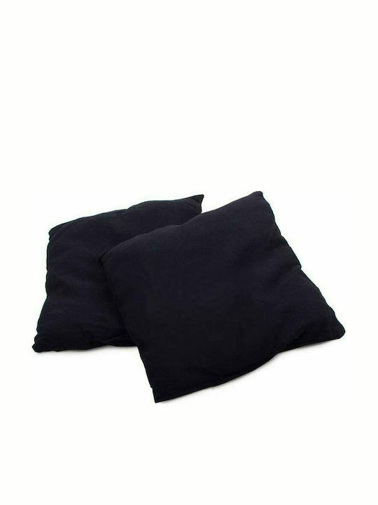 Hängesessel Einzeln Stoff Black 95x90x100εκ.