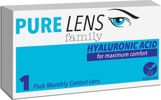 Pure Lens Hyalouronic Monatlich Kontaktlinse Hydrogel mit UV-Schutz 1 einzelnes Stück