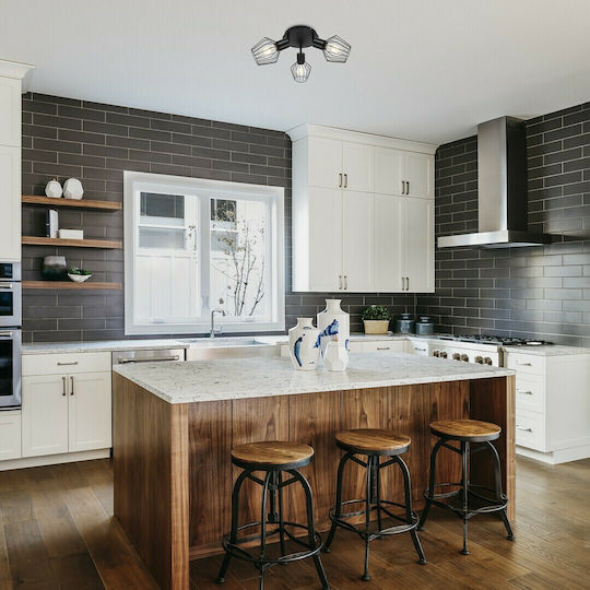 Rabalux Belano Dreifach Spot mit Fassung E14 in Schwarz Farbe Rabalux Belano Dreifach Spot mit Fassung E14 in Schwarz Farbe