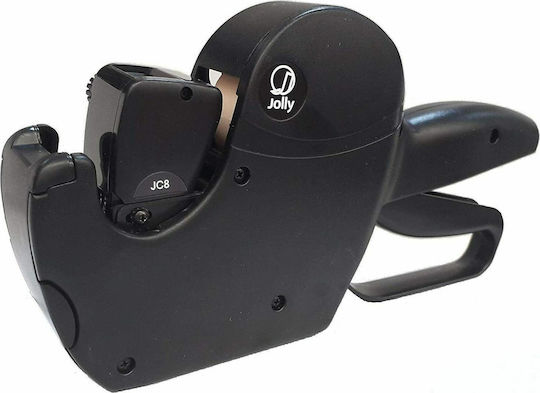Jolly C8 Mechanical Handheld Label Maker 1 Row in Black Color