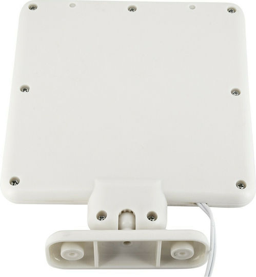 GloboStar Waterproof Solar LED Flood Light 10W Cold White 6000K with Motion Sensor and Photocell IP54