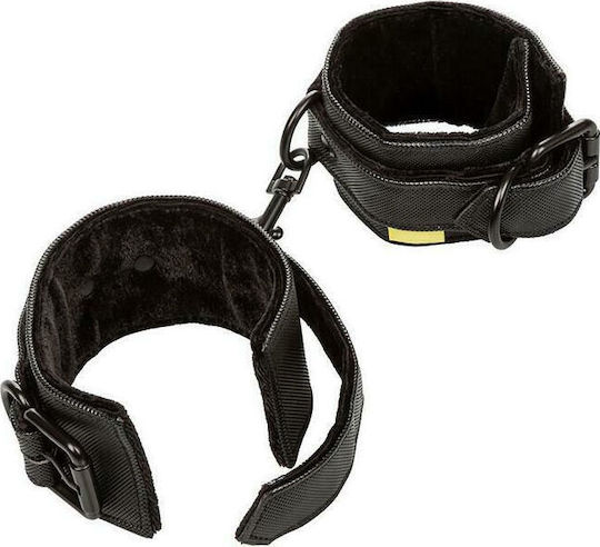 Calexotics Boundless Wrist Cuffs Handcuffs in Black Color