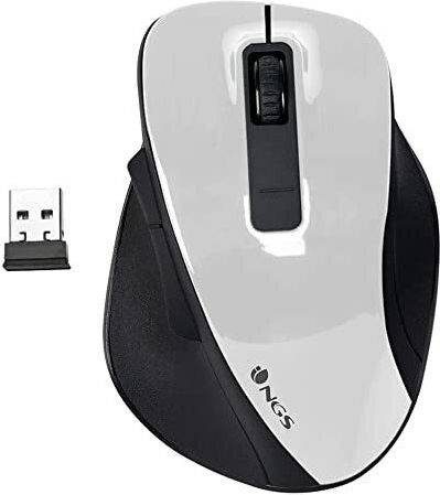 NGS Bow Ασύρματο Mini Ποντίκι Λευκό