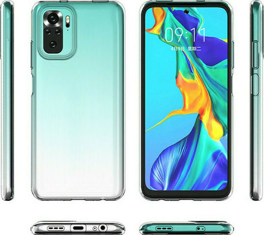 Hurtel Back Cover Silicon 0.5mm Transparent (Redmi Note 10 / 10s / Poco M5s) 149236