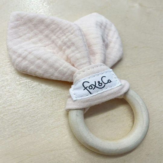 Teether Ring Teething Relief made of Fabric for 0 m+