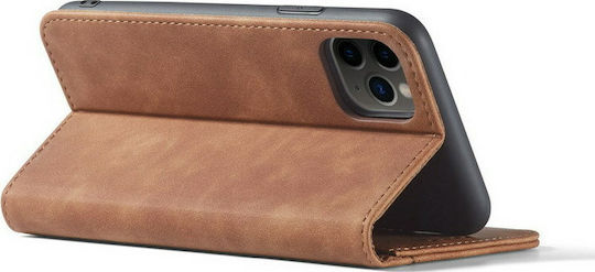 Bodycell PU Leather Wallet Δερματίνης Καφέ (Redmi 8)