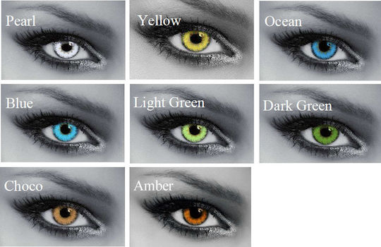 Queen's Trilogy Toric 2 Monatlich Farbige Astigmatisch Kontaktlinsen Hydrogel