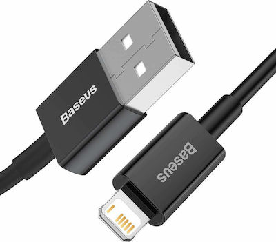 Baseus Superior Series USB to Lightning Cable Μαύρο 2m (CALYS-C01)