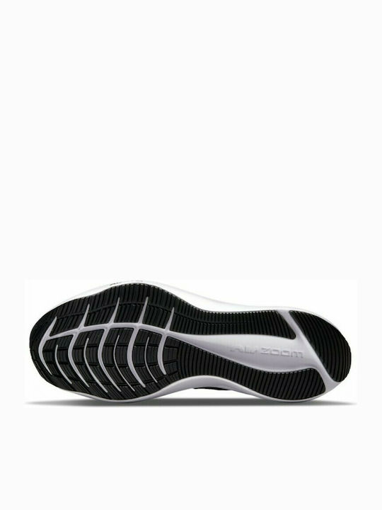 Winflo 8 Sport Shoes Running Black / White / Dark Smoke Grey