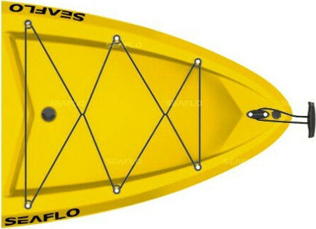 Seaflo Adult Kayak Sit in Sea Kayak 1 Person Yellow SEA-007