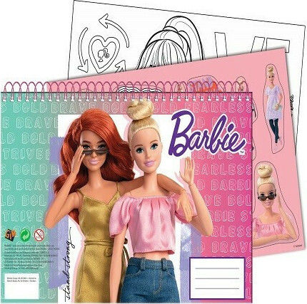 Gim Drawing Pad Barbie 1pcs