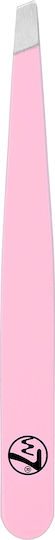 W7 Cosmetics Eyebrow Tweezer with Slanted Nose Slanted Pink