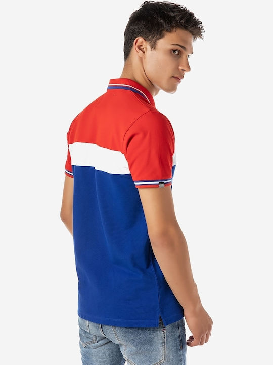 Camaro Men's Athletic Short Sleeve Blouse Polo Multicolour