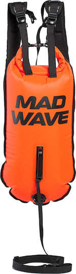 Mad Wave Wasserdichte Tasche Rucksack mit einer Kapazität von 28 Litern Orange