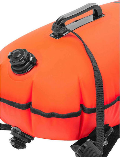 Mad Wave Wasserdichte Tasche Rucksack mit einer Kapazität von 28 Litern Orange