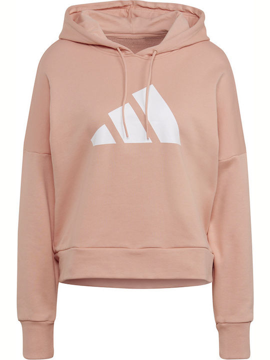 Sportswear Future Icons Γυναικείο Φούτερ με Κουκούλα Ambient Blush
