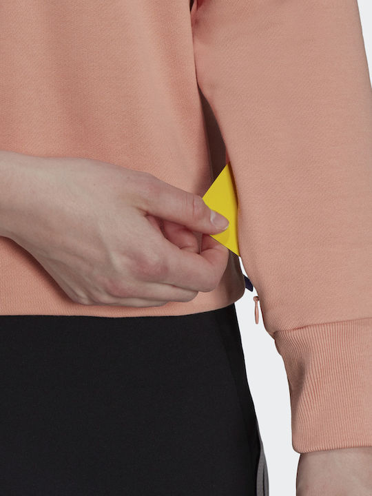 Sportswear Future Icons Γυναικείο Φούτερ με Κουκούλα Ambient Blush