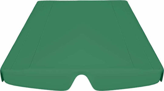 vidaXL Πανί για Κούνια Πράσινο με Επίστρωση PVC 1.46x2.10m