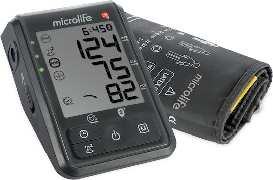Microlife HD Corner B6 Connect Electronic Arm Blood Pressure Monitor Accuracy with Arrhythmia Detection & Bluetooth