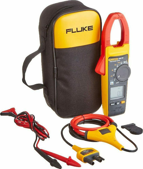 Fluke Ampermetru clește Digital 1000A AC 376 FC RMS real cu Cleme cu iFlex