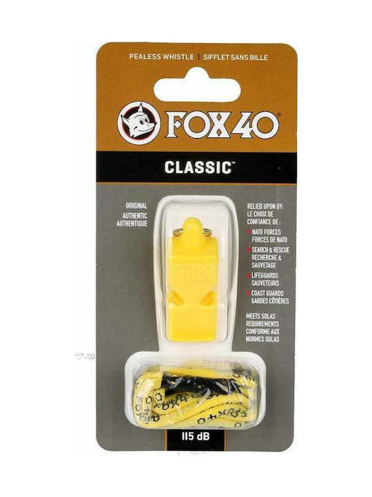 Fox40 Classic Safety Fluier sportiv Arbitri / Antrenori