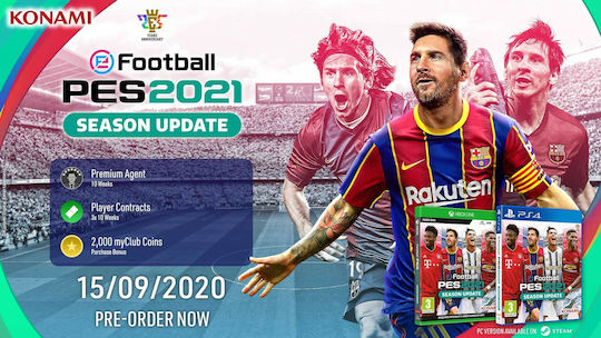 eFootball PES 2021 PS4 Game