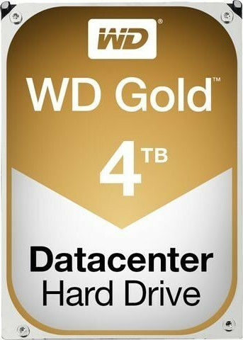 Western Digital Gold 4TB HDD Hard Disk 3.5" SATA III 7200rpm cu 128MB Cache pentru NAS / Server WD4002FYYZ