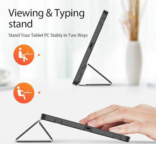 Dux Ducis Domo Θήκη Υποδοχή Στυλό Samsung Galaxy Tab S8 Plus Tab S7 Fe Tab S7 Plus Μαύρο
