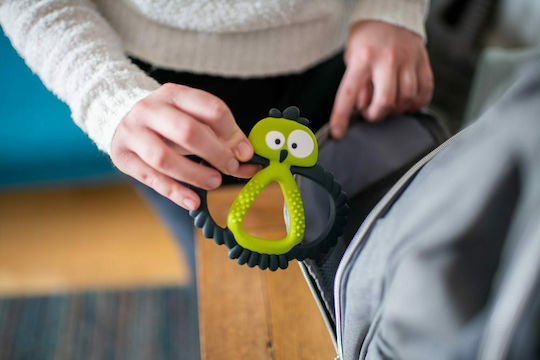 Tommee Tippee Kalani Maxi Teething Ring made of Silicone for 3 m+ Green