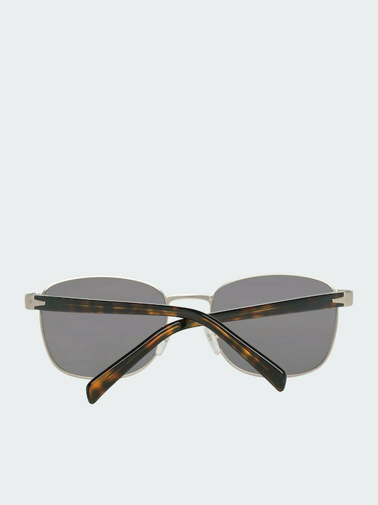 Rodenstock Мъжки Слънчеви Очила с Метална Сребърна Рамка и Сиви Стъкла R1416 C