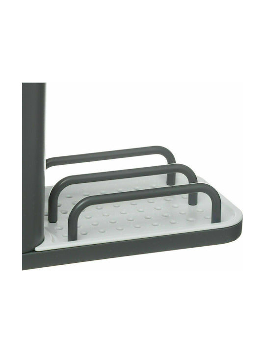 5Five Bază De Organizare Pentru Chiuveta De Bucătărie Din Plastic Gri 21x9x14.6cm