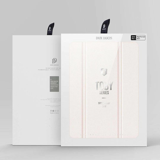 Dux Ducis Toby Klappdeckel Dauerhafte Rosa Für iPad Pro 2021 12,9 Zoll
