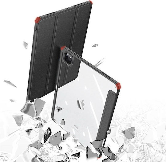 Dux Ducis Toby Flip Cover Δερματίνης / Πλαστικό Μαύρο (iPad Pro 2021 11")