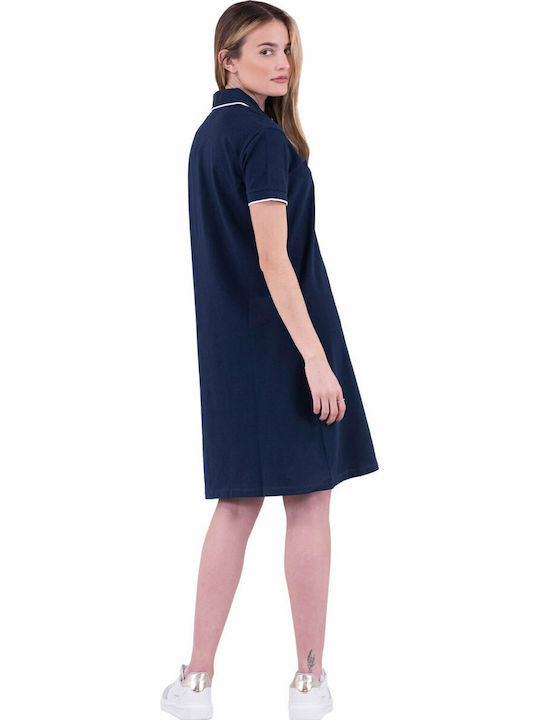 U.S. Polo Assn. Isabel Summer Mini Dress Navy Blue
