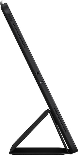 Nomad Robustes Leder Flip Cover Dauerhafte Schwarze (iPad Pro 2020 12,9 Zoll)