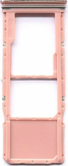 Sim Card Slot Pink Galaxy A9 2018