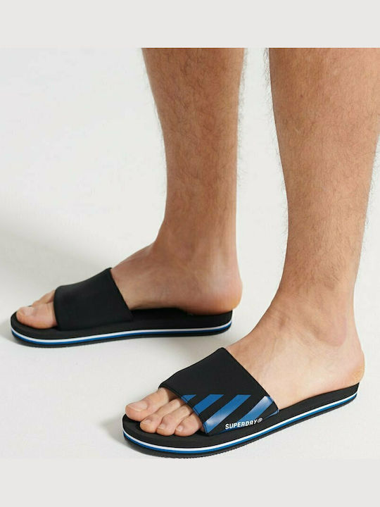 Slapi Bărbați Slides Negri