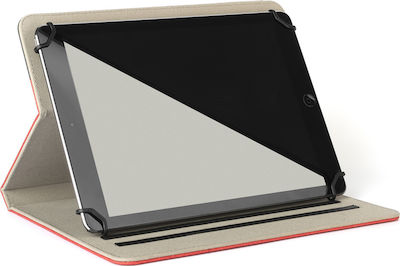 NGS Clubplusred Flip Cover Stand Κόκκινο (Universal 9-10.1")