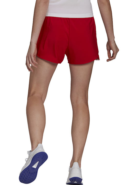 Adidas Designed 2 Move Women's Sporty Shorts Red