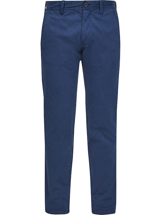 Παντελόνι Chino Ελαστικό σε Slim Εφαρμογή Navy Μπλε