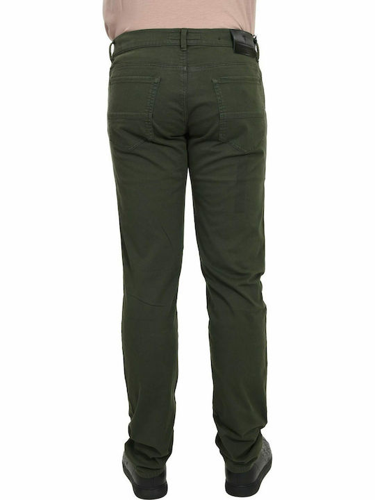 Trussardi Men's Trousers Elastic Khaki 52J00007-1Υ090518-G270