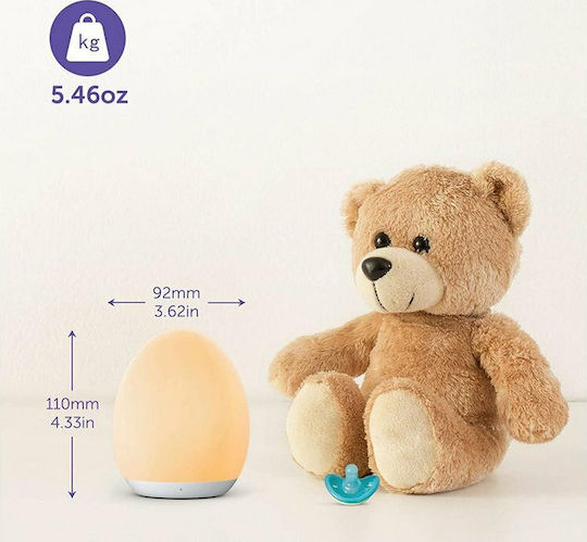 Vava Φωτάκι Νυκτός LED USB Λευκό