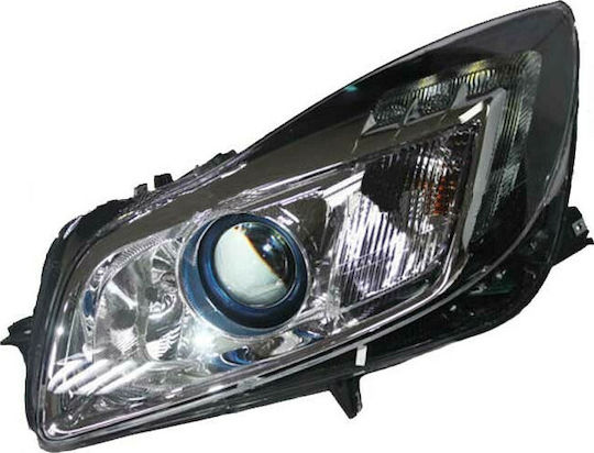 Carner Vordere Lichter für Opel Abzeichen TRU DRL Schwarz H7 mit Motor 08-12 2Stück