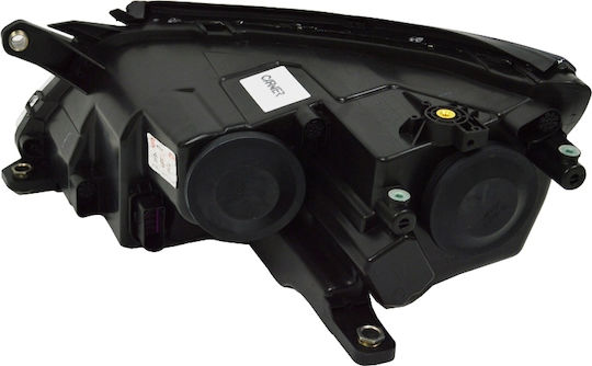 Carner Предни светлини LED за Volkswagen Тигуан Изглед на фейслифта mk1 R-line 2007-2011 2бр