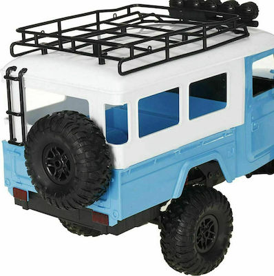 MN Model Toyota Land Cruiser FJ40 2.4G 4WD Ferngesteuertes Auto Raupenfahrzeug 4WD Blue