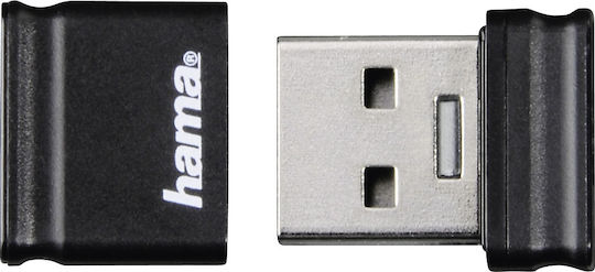 HAMA Smartly 64GB USB 2.0 Stick Schwarz