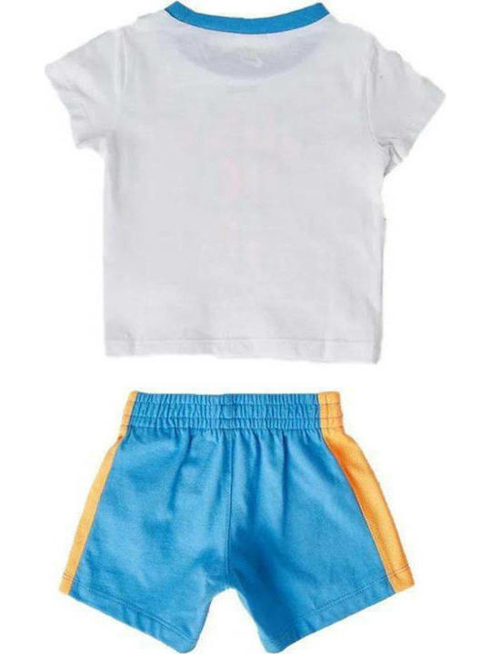 Nike Παιδικό Σετ με Σορτς Καλοκαιρινό για Αγόρι 2τμχ Λευκό