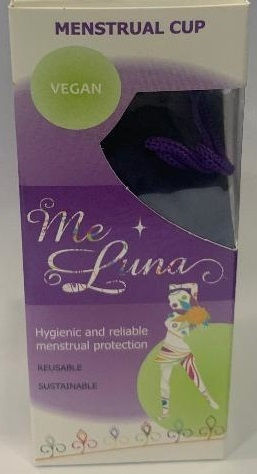 Me Luna Vegan Menstrual Cup Small Size S Teen Size