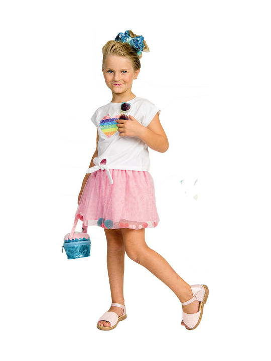 Energiers Kids Tulle Skirt Pink