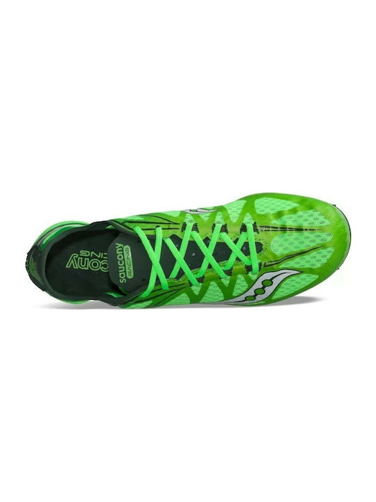 Saucony Ballista Spikes Green